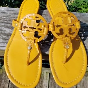 Tory Burch Sandals Deep Mustard 8.0
